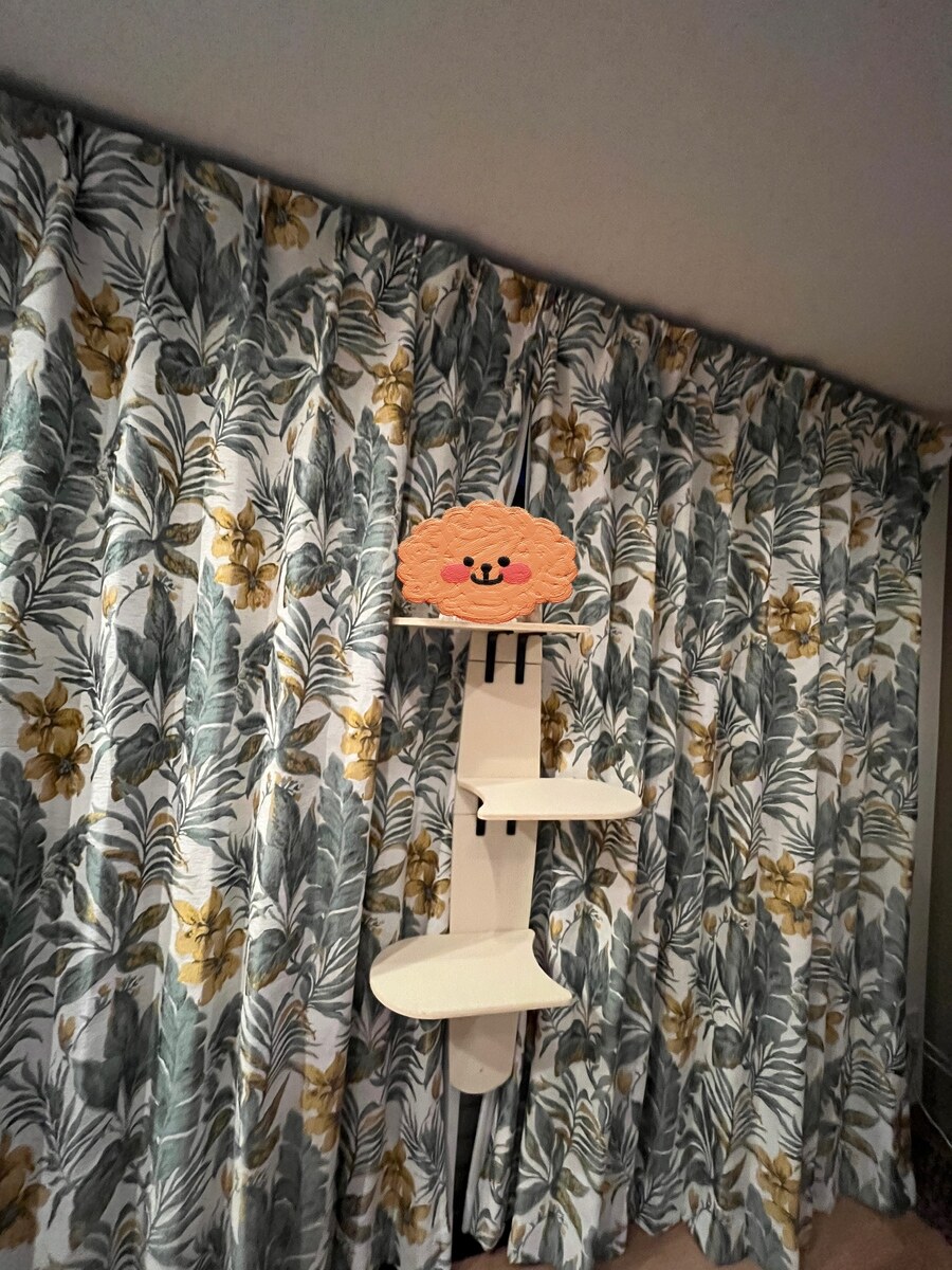 レインフォレスト カーテン JE-91014 グリーン