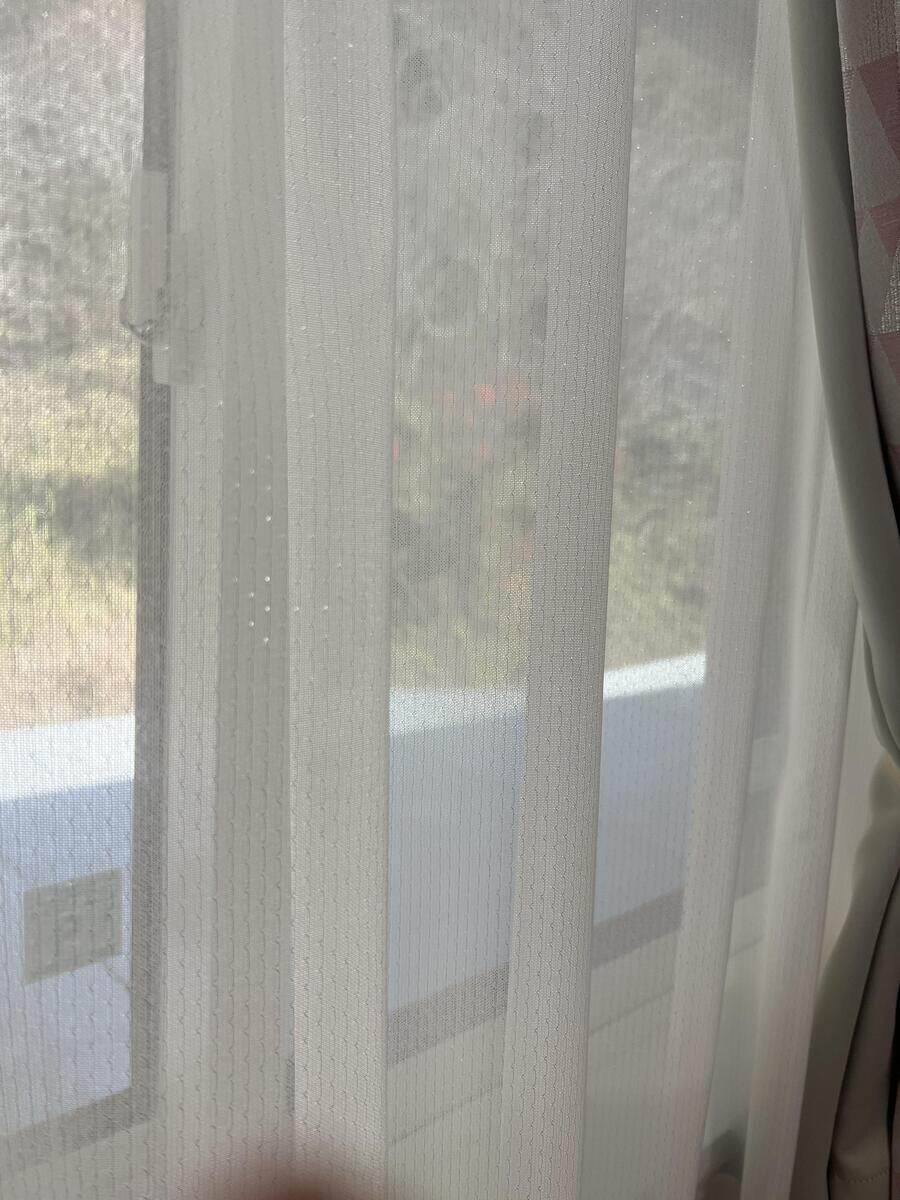 【ミラー・遮熱・UVカット】ハチエイチ レースカーテン JD-68008 ホワイト