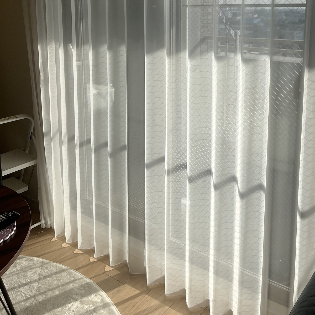 ジェリー レースカーテン JC-12184 オフホワイト