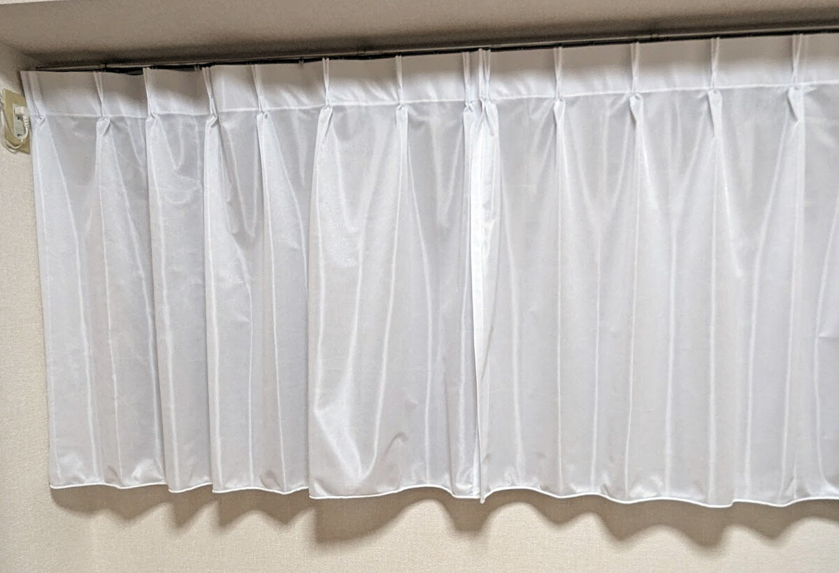 【ミラー・遮像・ＵＶカット・遮熱・防蚊】ティーカ レースカーテン JD-75031 ホワイト