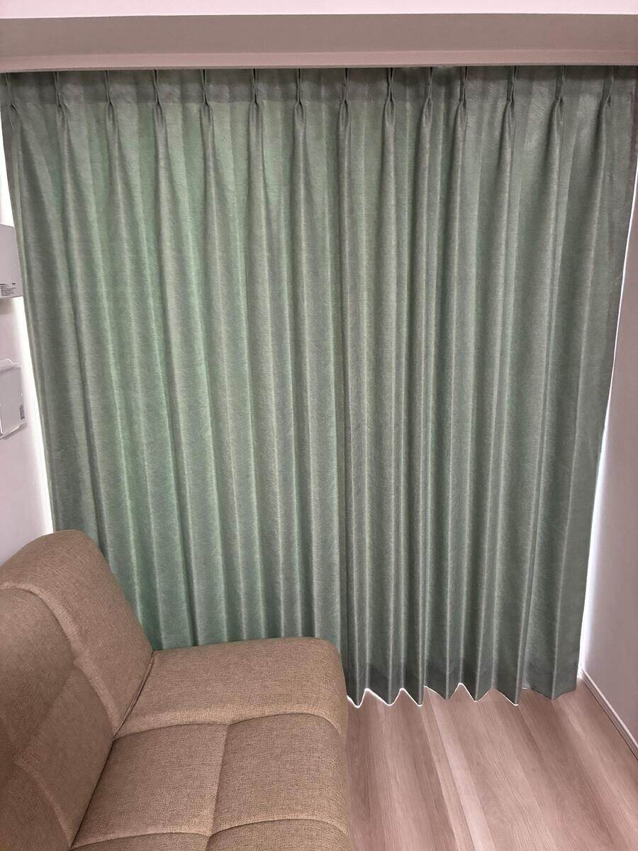 オリビア カーテン JE-99011 グリーン