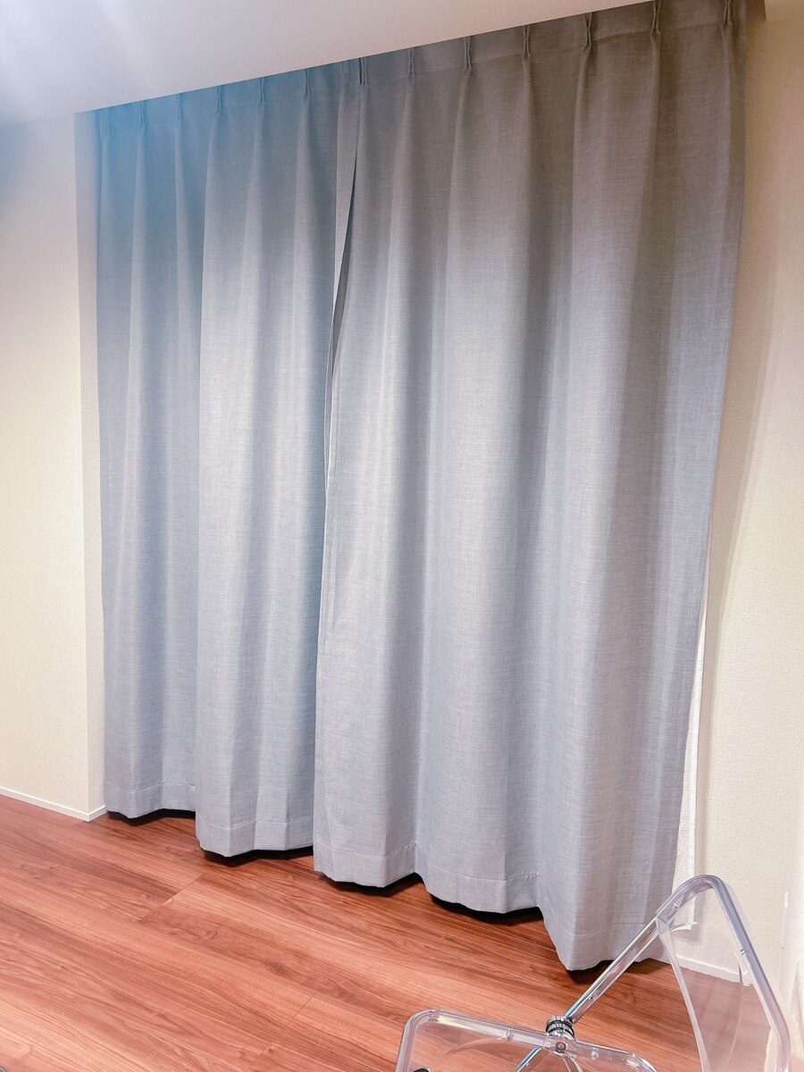 ブルックリン カーテン J-98085 ライトグレー