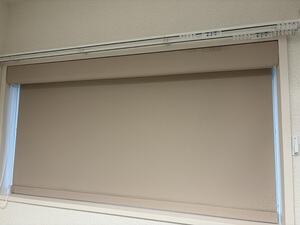 つっぱりロールスクリーン手動式　-遮光1級- JCL-4027-4050-TS