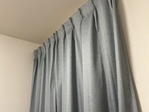 ソワレ カーテン Z-91029 ライトブルー