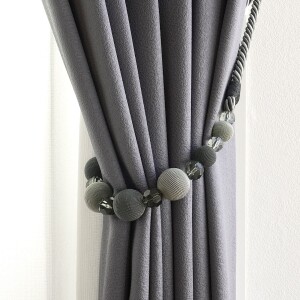 クリスタルボールタッセル 15116B-GY グレー