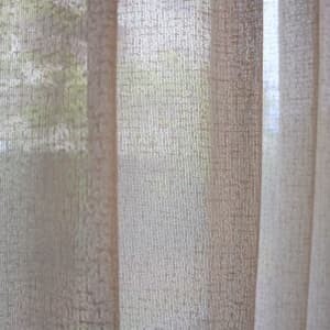【ミラー】スノークラッシュ 生地サンプル J-11012H グレー