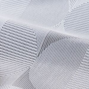 【ミラー】ハンゲツ レースカーテン J-11013H ホワイト