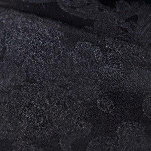 アラビアンダマスク カーテン J-12239 ブラック