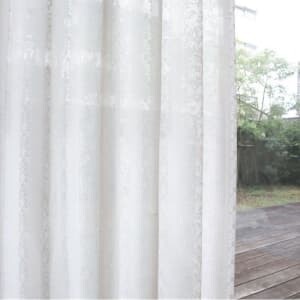 【ミラー】ビエッタ カフェカーテン J-15234H ホワイト