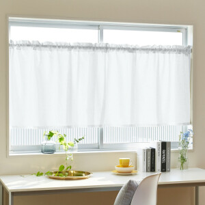 ナミライン カフェカーテン J-67175R グレー