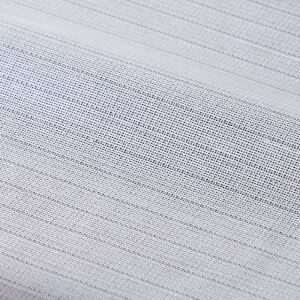 【ミラー・遮熱・UVカット】ヒューヴ レースカーテン J-68007R ホワイト