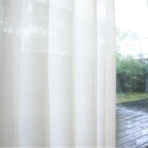 【ミラー・ＵＶカット】ラメリン レースカーテン J-72087H ベージュ