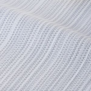 【ミラー・UVカット・遮熱・花粉キャッチ】サラト レースカーテン J-74004H ホワイト