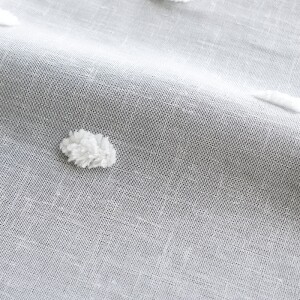 ジジ レースカーテン J-88008 ホワイト