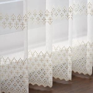 ハクラス カット生地 J-92443 ホワイト