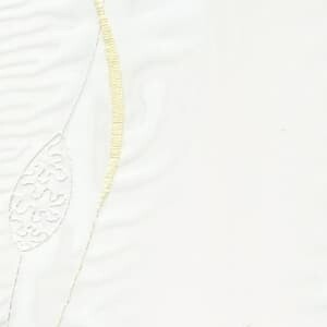 オーシャンウェイヴ 生地サンプル J-92540 ホワイト