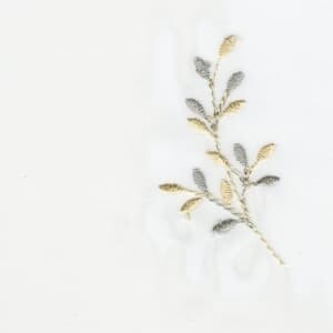 アイビー 生地サンプル J-92598 ゴールド