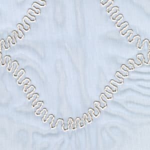 サブリナ 生地サンプル J-92693 ブルー