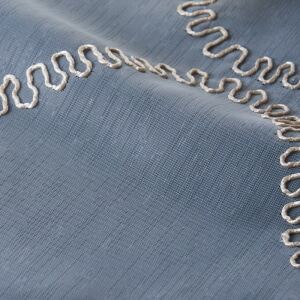 サブリナ カフェカーテン J-92693 ブルー