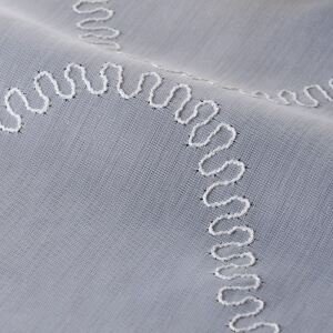 サブリナ カフェカーテン J-92695 ホワイト