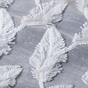 クイール カフェカーテン J-92730 ホワイト