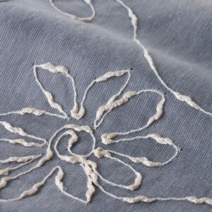 ガーベラデイジー カット生地 J-92733 ブルー