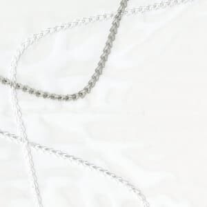 スクエアー 生地サンプル J-92736 シルバー