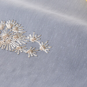 タンポポ カフェカーテン J-92767 ゴールド