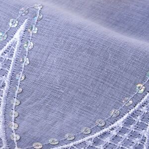 アネモネ カフェカーテン J-92768 ホワイト