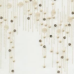 シャーリー カフェカーテン J-92791 ホワイト