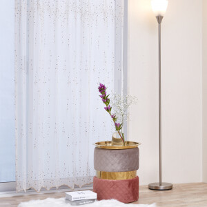 シャーリー カフェカーテン J-92791 ホワイト