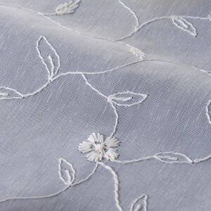 アデル カフェカーテン J-92831 ホワイト