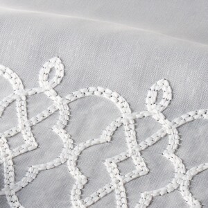 アイーシャ レースカーテン J-92839 ホワイト