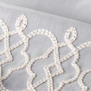 アイーシャ カフェカーテン J-92840 ベージュ