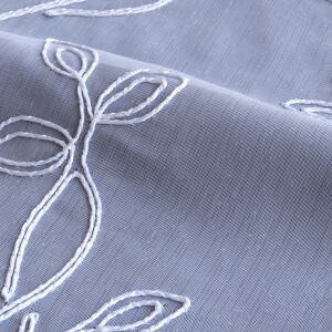 ソフィア カフェカーテン J-92856 ホワイト