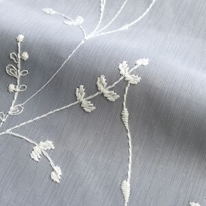 ヴィヴィアン カフェカーテン J-92879 ホワイト