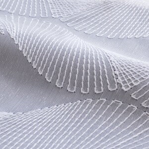 スージー レースカーテン J-92882 ホワイト