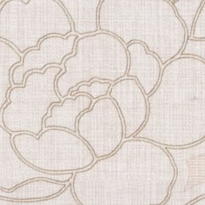 キリバナ 生地サンプル J-98029T ベージュイエロー