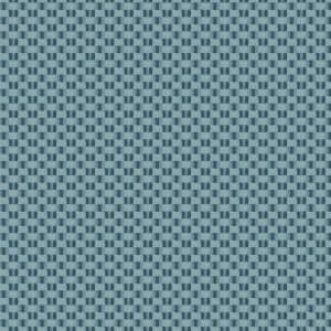 チェッカー 生地サンプル J-98034T ターコイズ