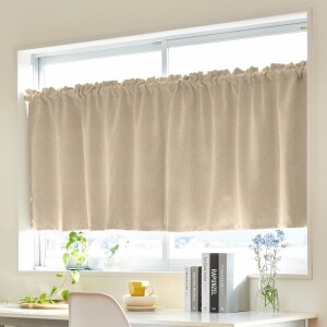 オリビア カフェカーテン J-99016 アイボリー