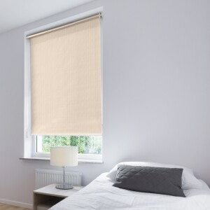 つっぱりロールスクリーン -非遮光-  サンドベージュ JCL-3006