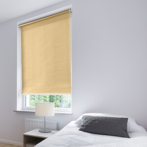 つっぱりロールスクリーン -非遮光-  ダーク ベージュ JCL-3007