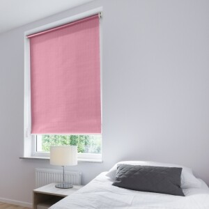つっぱりロールスクリーン -非遮光-  ピンク JCL-3017