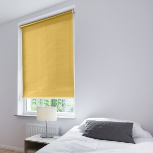 つっぱりロールスクリーン -非遮光-  マスタードイエロー JCL-3019