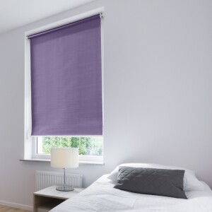 つっぱりロールスクリーン -非遮光-  パープル JCL-3023