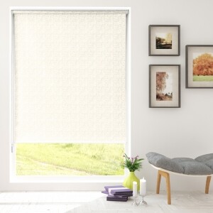 つっぱりロールスクリーン -遮光1級-  ナチュラル JCL-3027