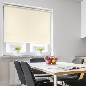 つっぱりロールスクリーン -遮熱・遮光1級-  ベージュ JCL-3052