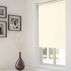 つっぱりロールスクリーン -防水-  アイボリー JCL-3070