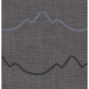 リボンステッチ カット生地 JD-52030 ブラック