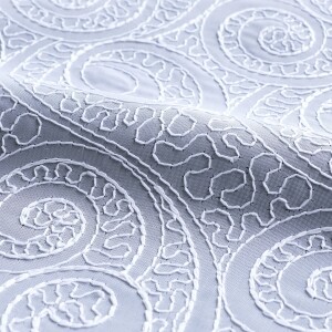 オリアナ カット生地 JD-92842R ホワイト